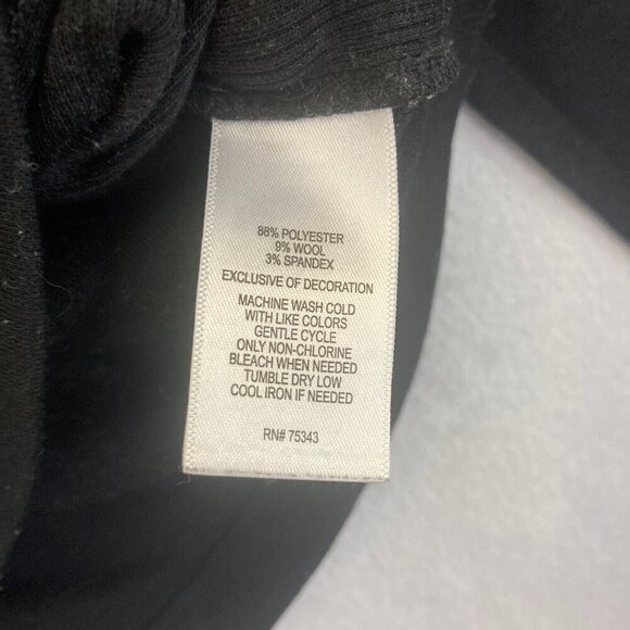 Skyr 1/4 Zip Long Sleeve Shirt Womens Medium M Black Base Layer Winter Skiing - Picture 5 of 12